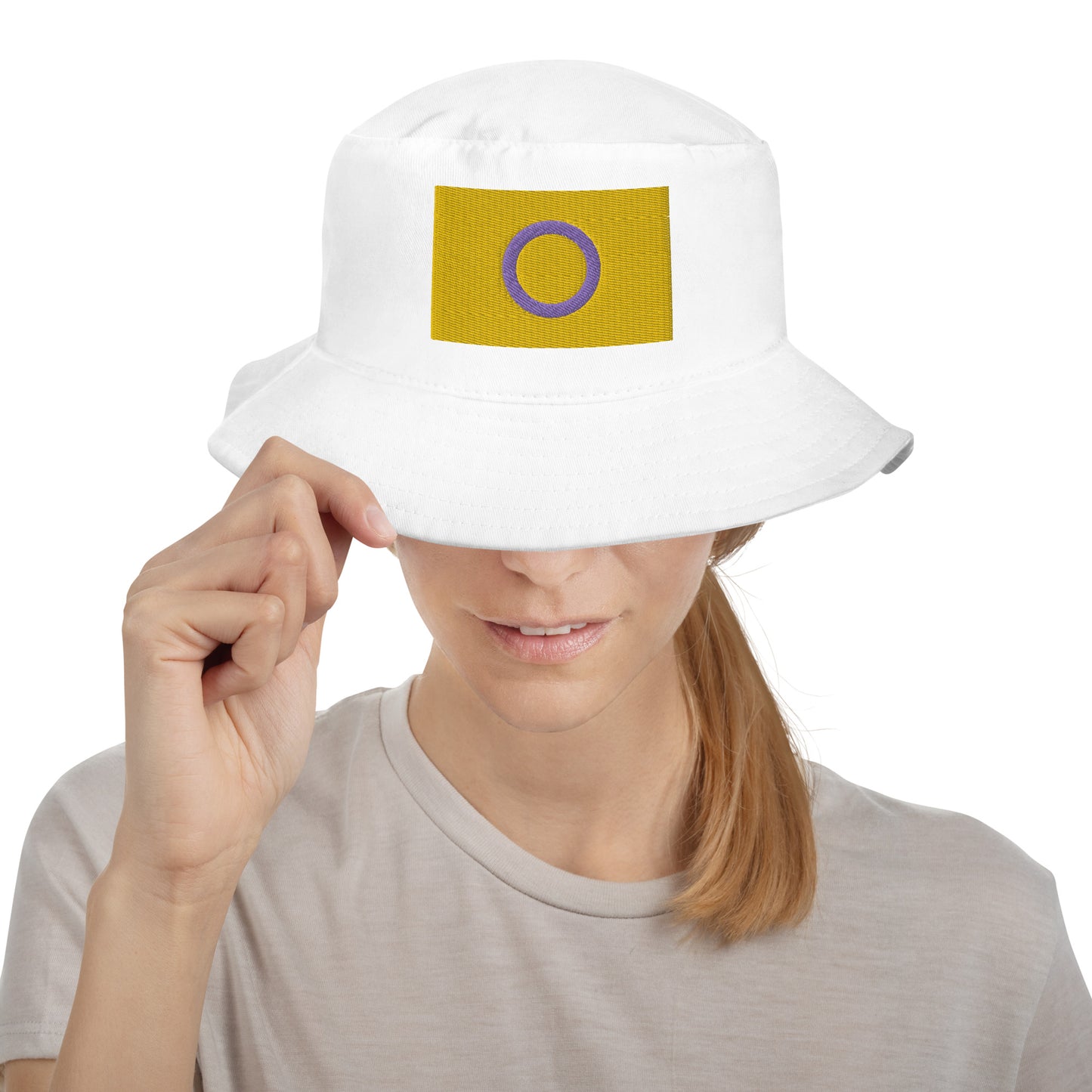 Intersex Pride Flag Bucket Hat