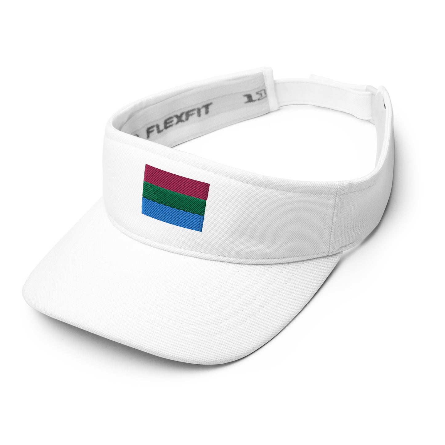 Polysexual Pride Flag Visor