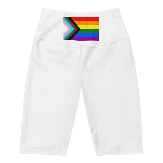 Progress Pride Flag Biker Shorts