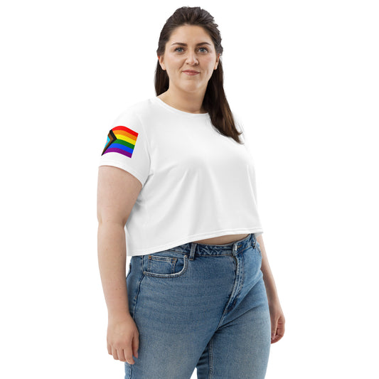 Progress Pride Flag Crop Tee