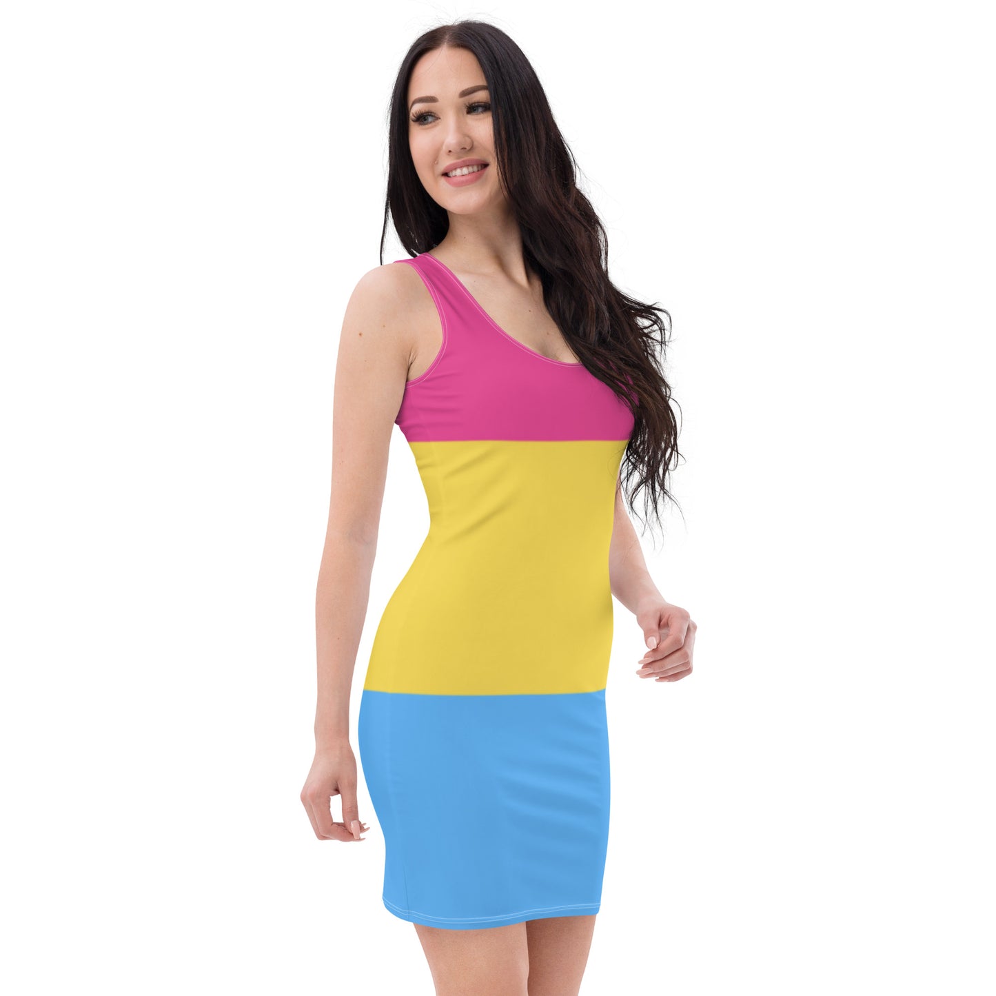 Pansexual Pride Flag Dress