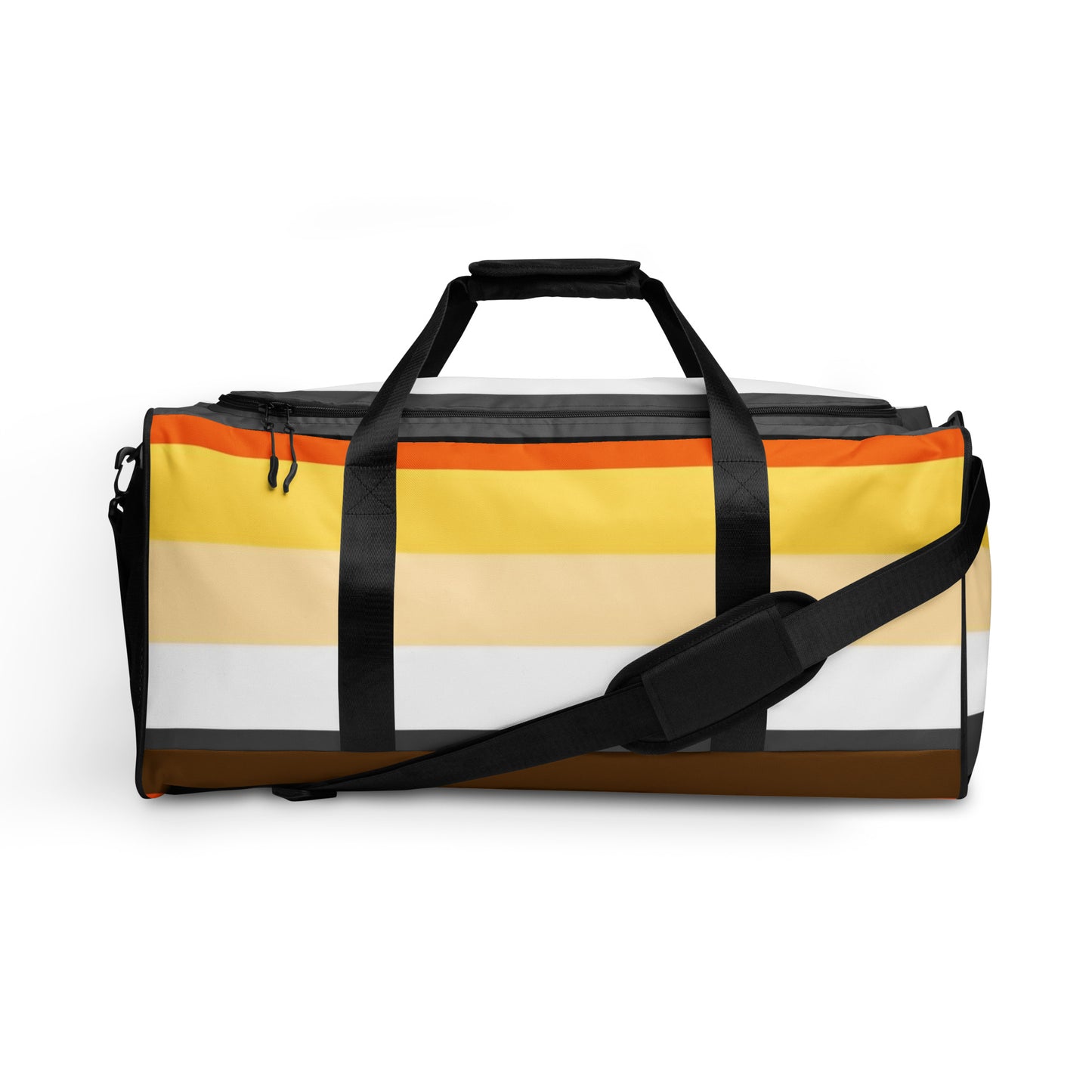 Bear Brotherhood Pride Flag Duffle bag