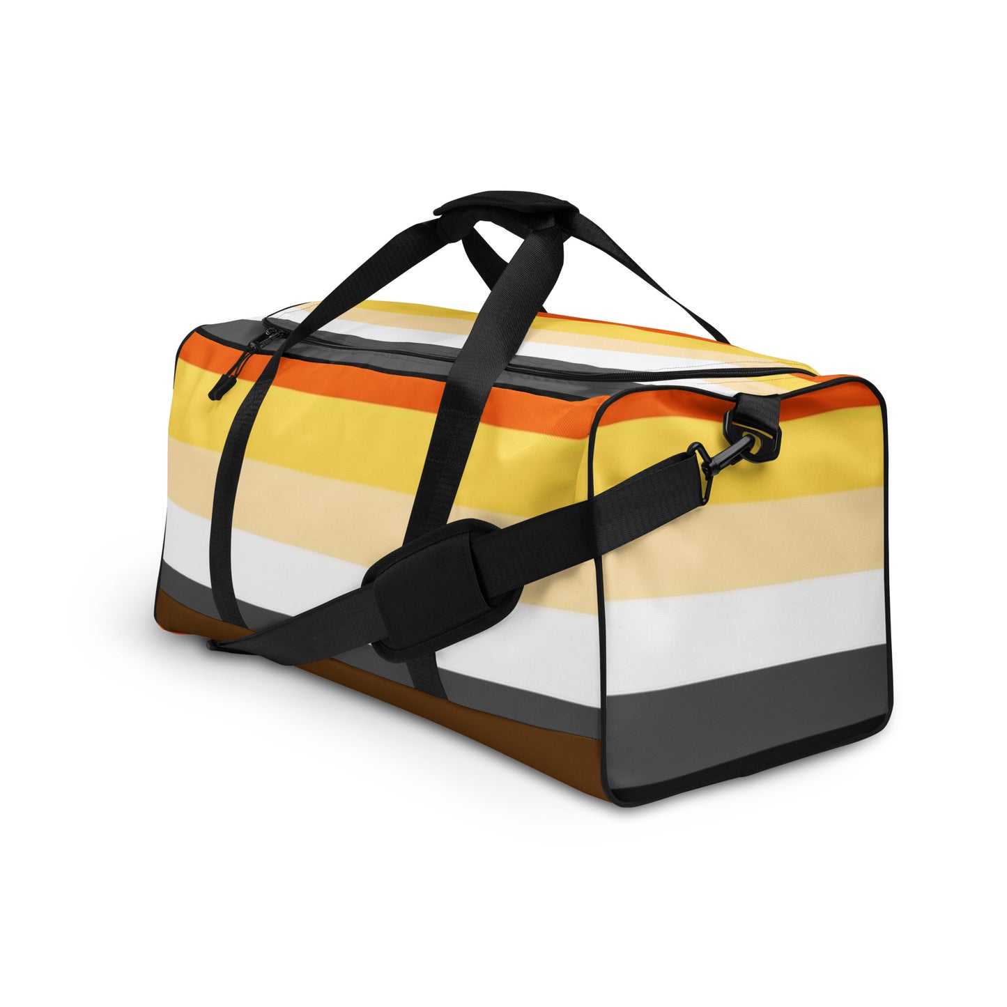 Bear Brotherhood Pride Flag Duffle bag