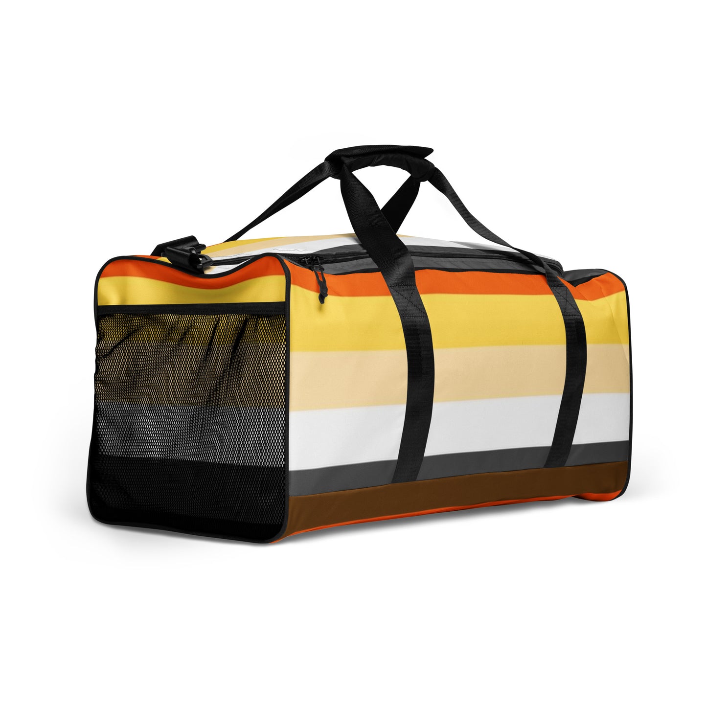 Bear Brotherhood Pride Flag Duffle bag