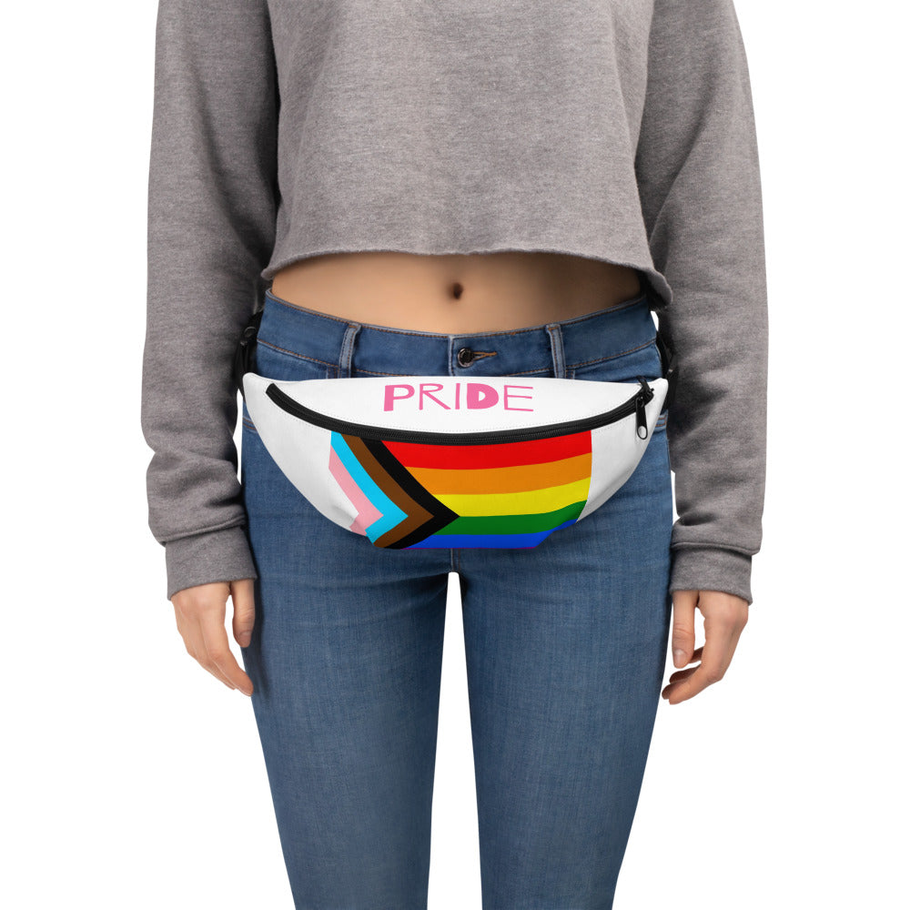 Progress Pride Flag Fanny Pack