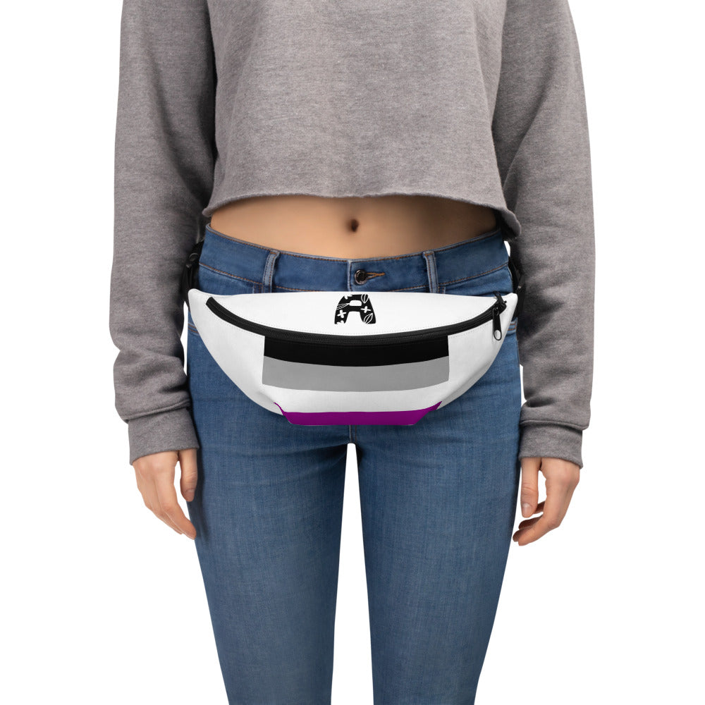 Asexual Pride Flag Fanny Pack