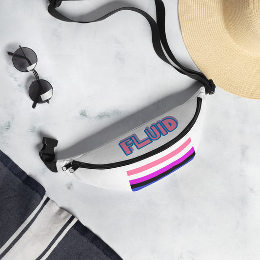 Genderfluid Pride Flag Fanny Pack