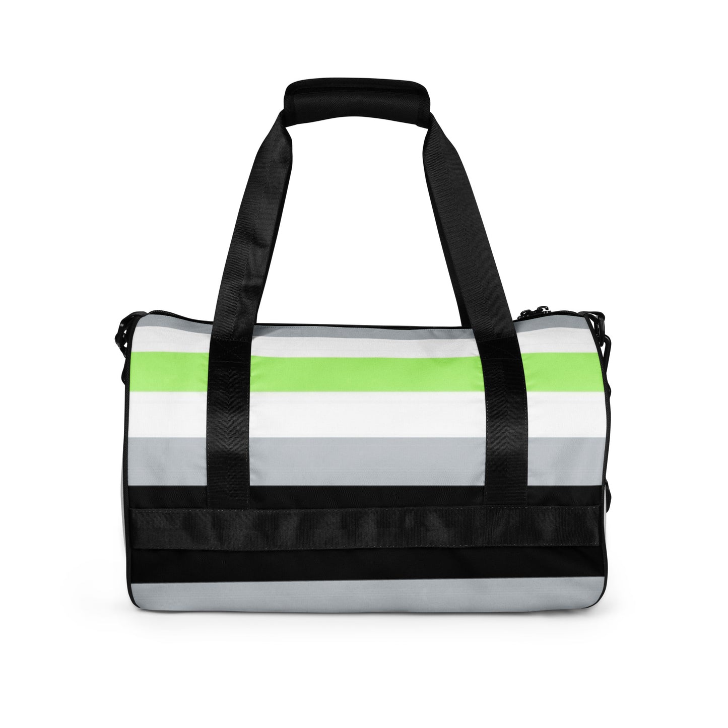 Agender Pride Flag Gym Bag