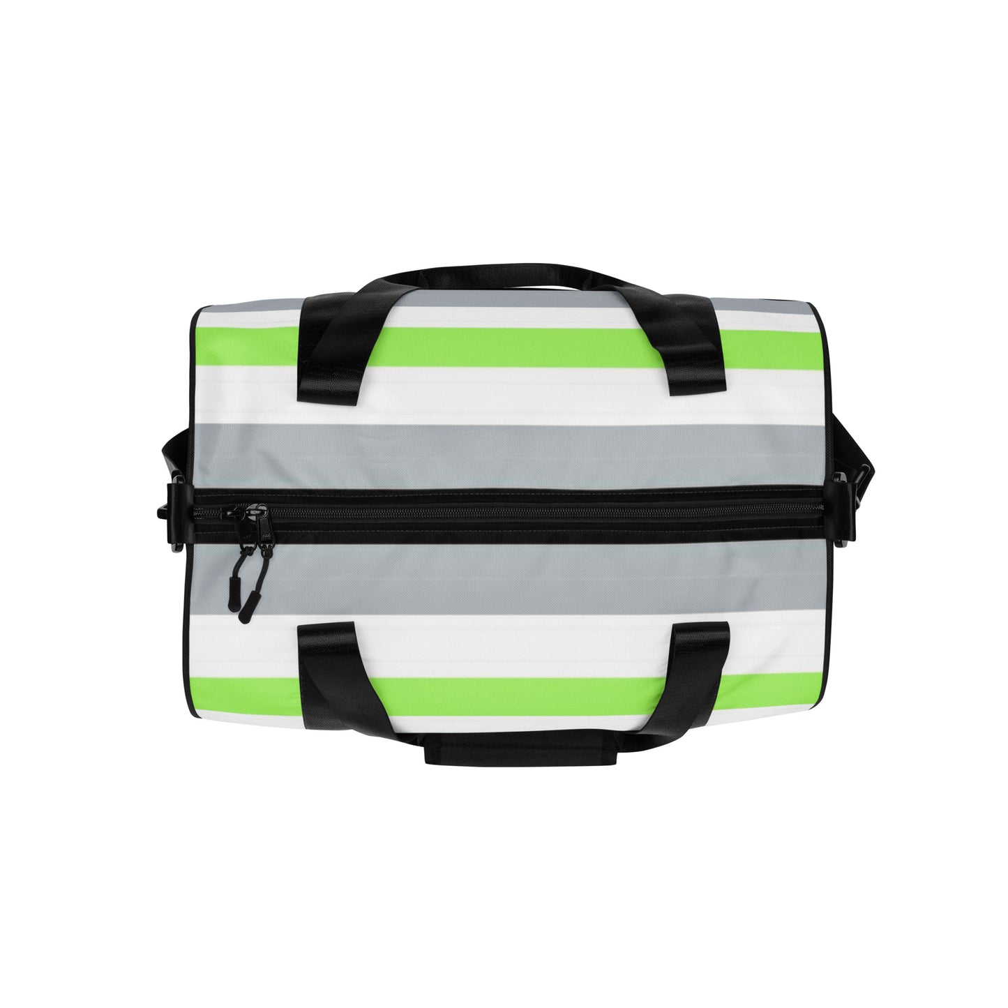 Agender Pride Flag Gym Bag