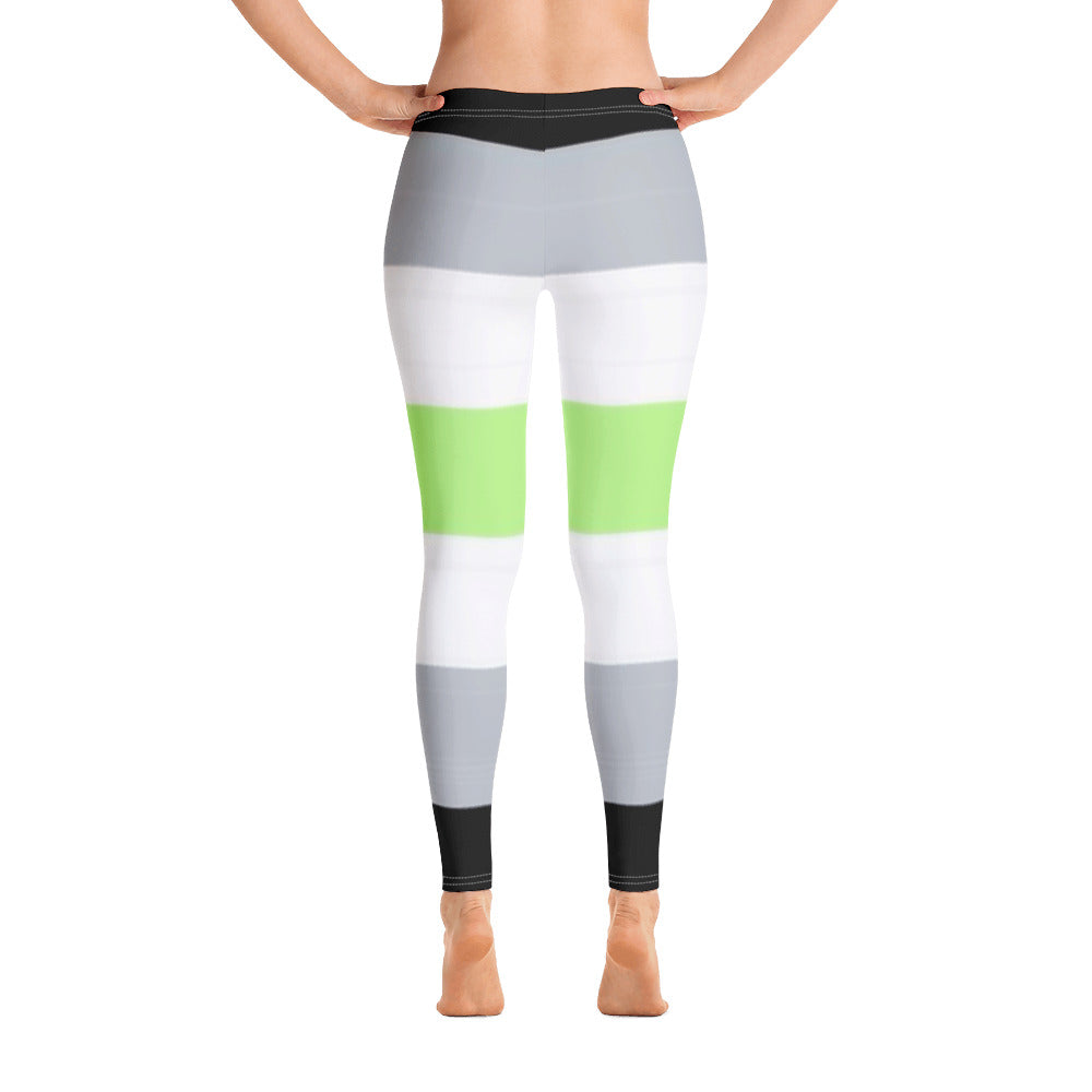 Agender Pride Flag Leggings