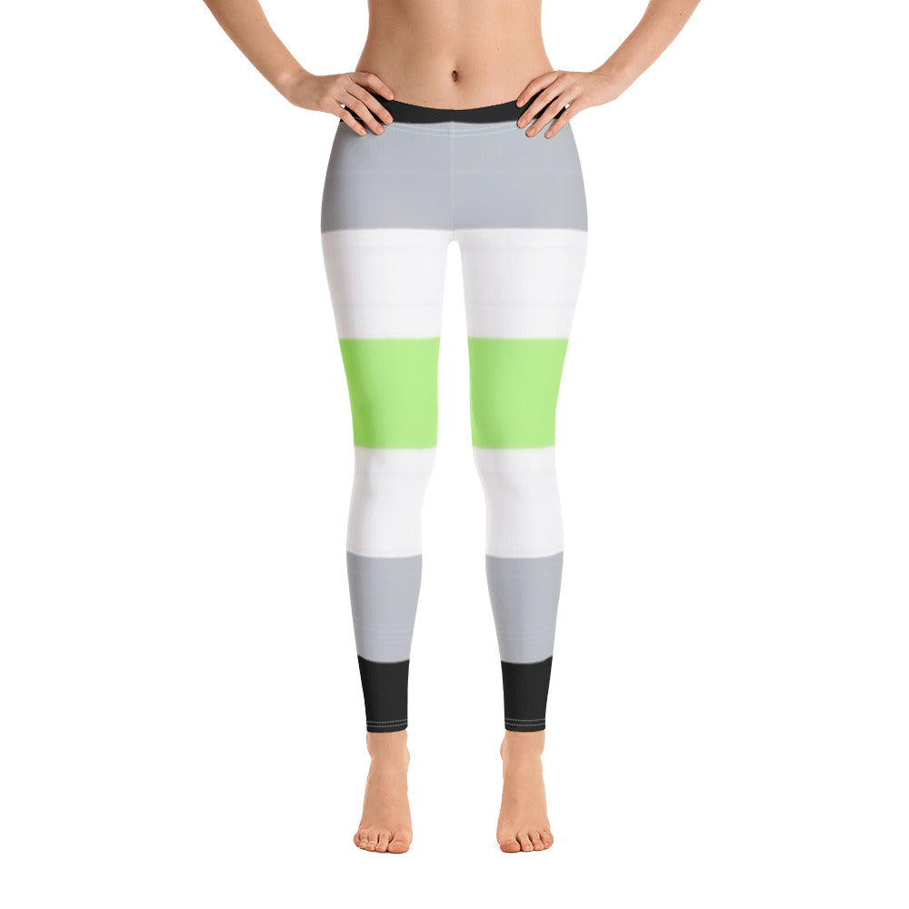 Agender Pride Flag Leggings