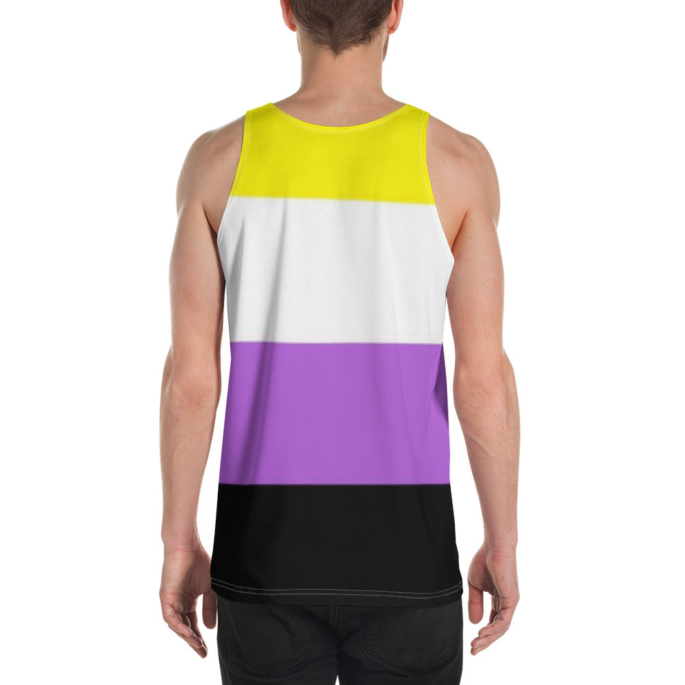 Non-Binary Pride Flag Tank Top