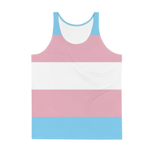 Transgender Pride Flag Tank Top