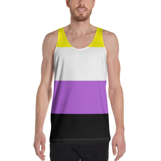 Non-Binary Pride Flag Tank Top