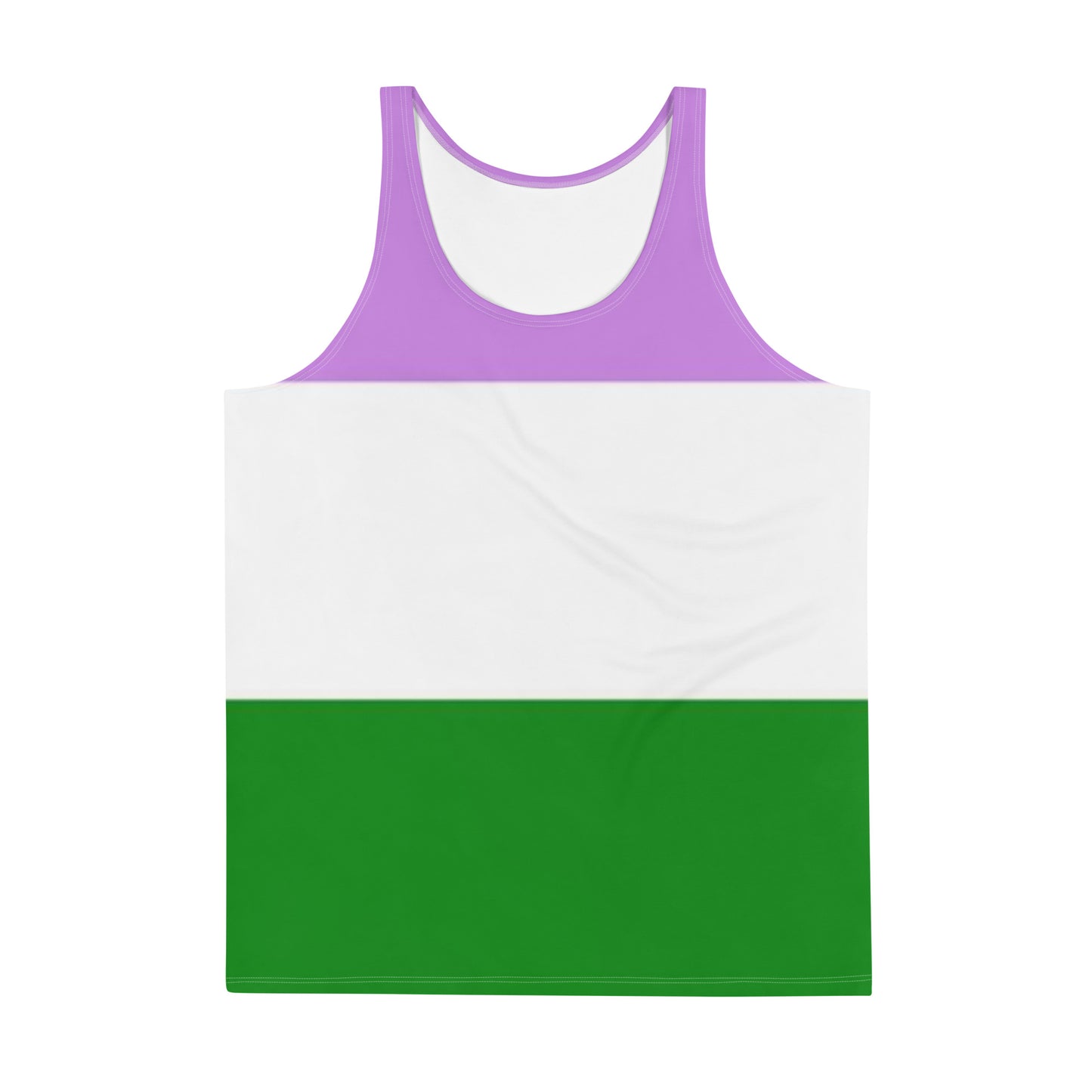 Genderqueer Pride Flag Tank Top