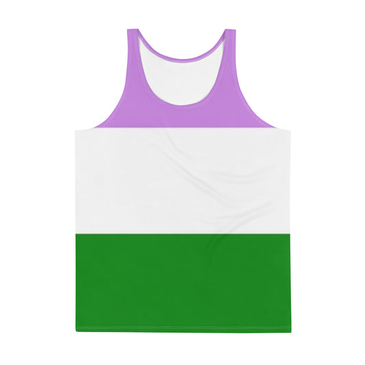 Genderqueer Pride Flag Tank Top