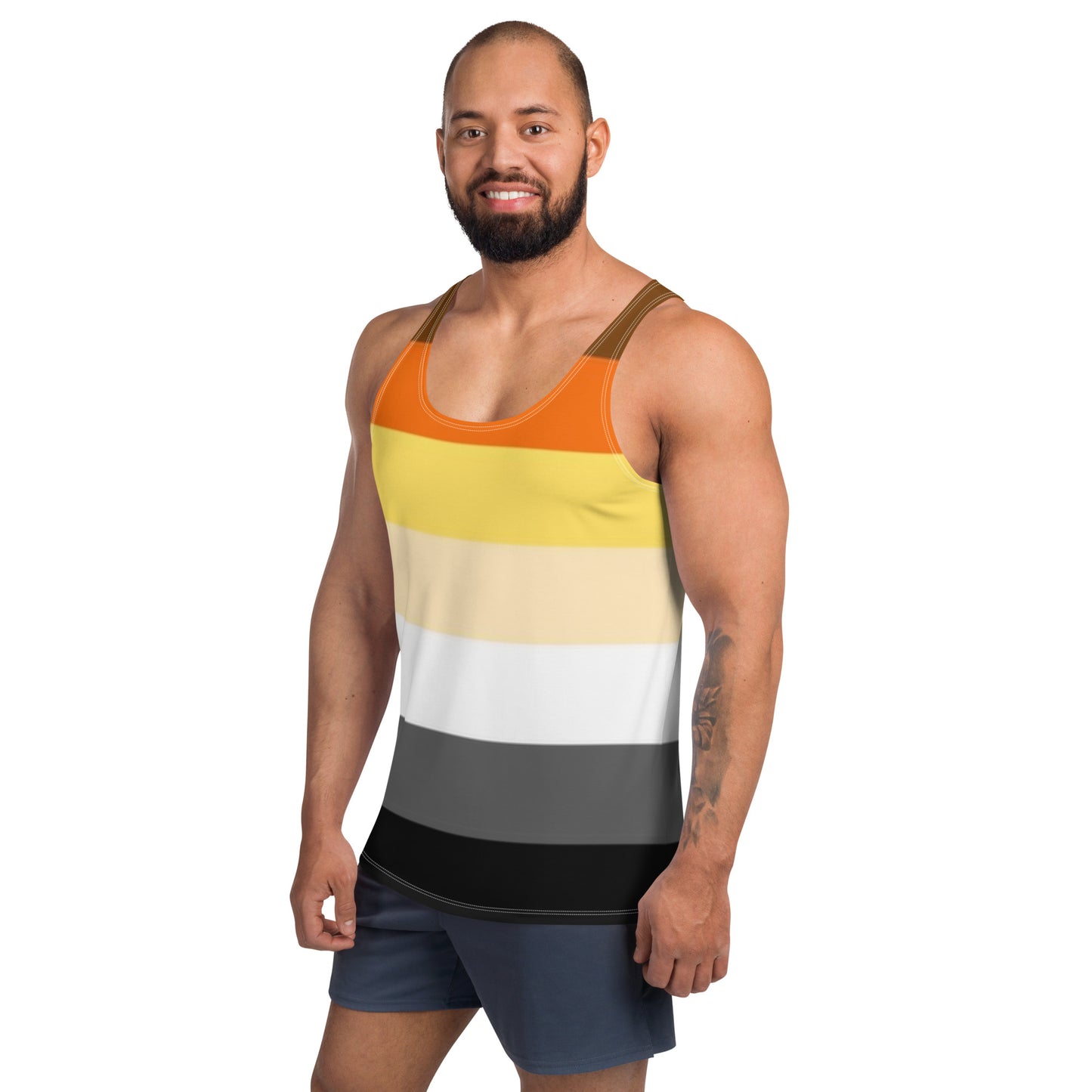 Bear Brotherhood Pride Flag Tank Top