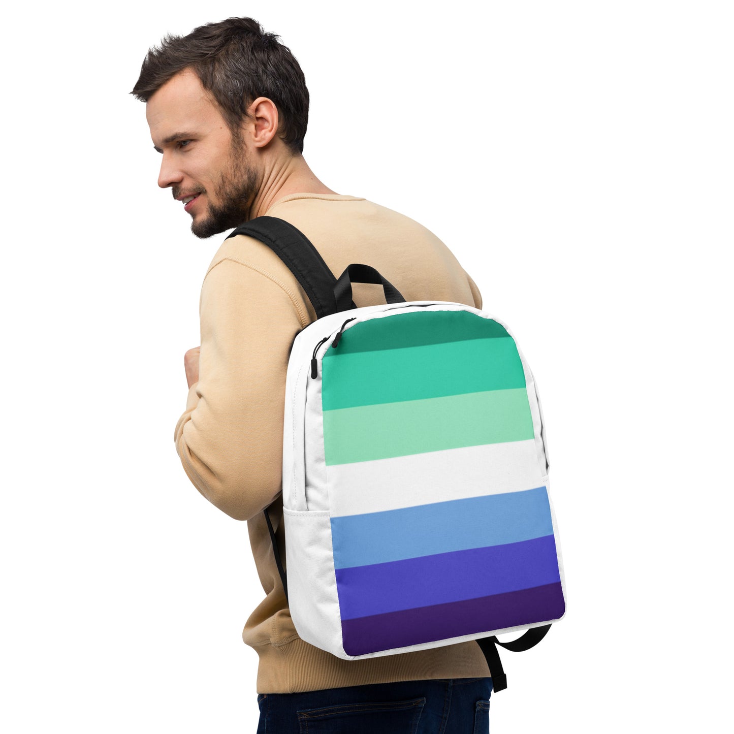 Gay Men's Pride Flag Backpack