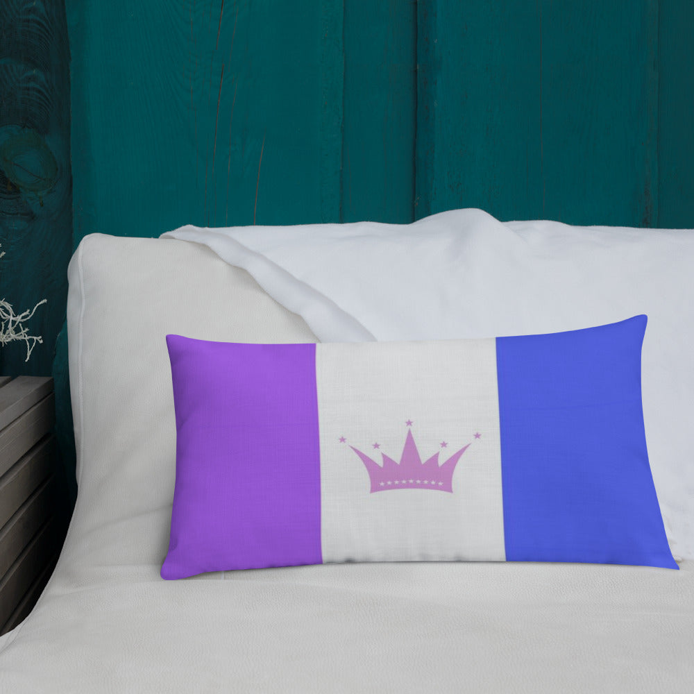 Drag Pride Flag Premium Pillow