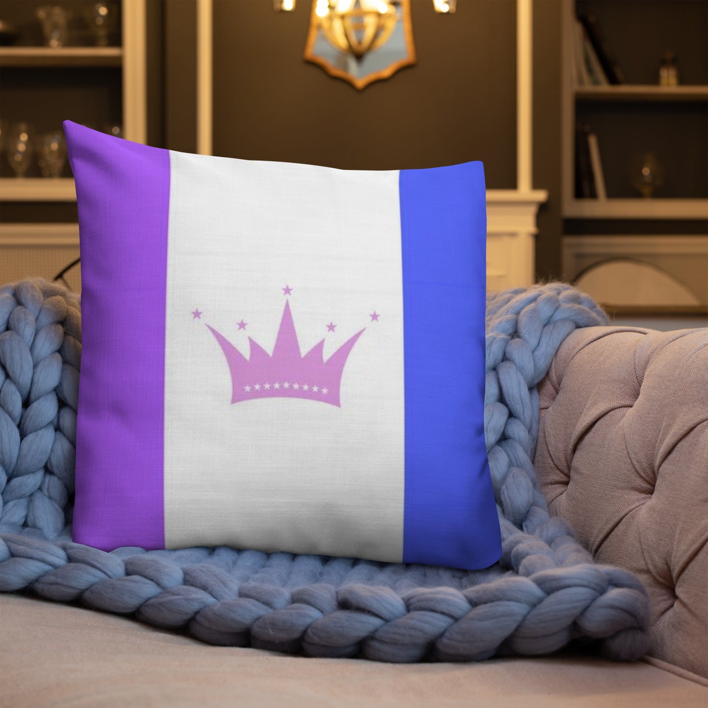 Drag Pride Flag Premium Pillow