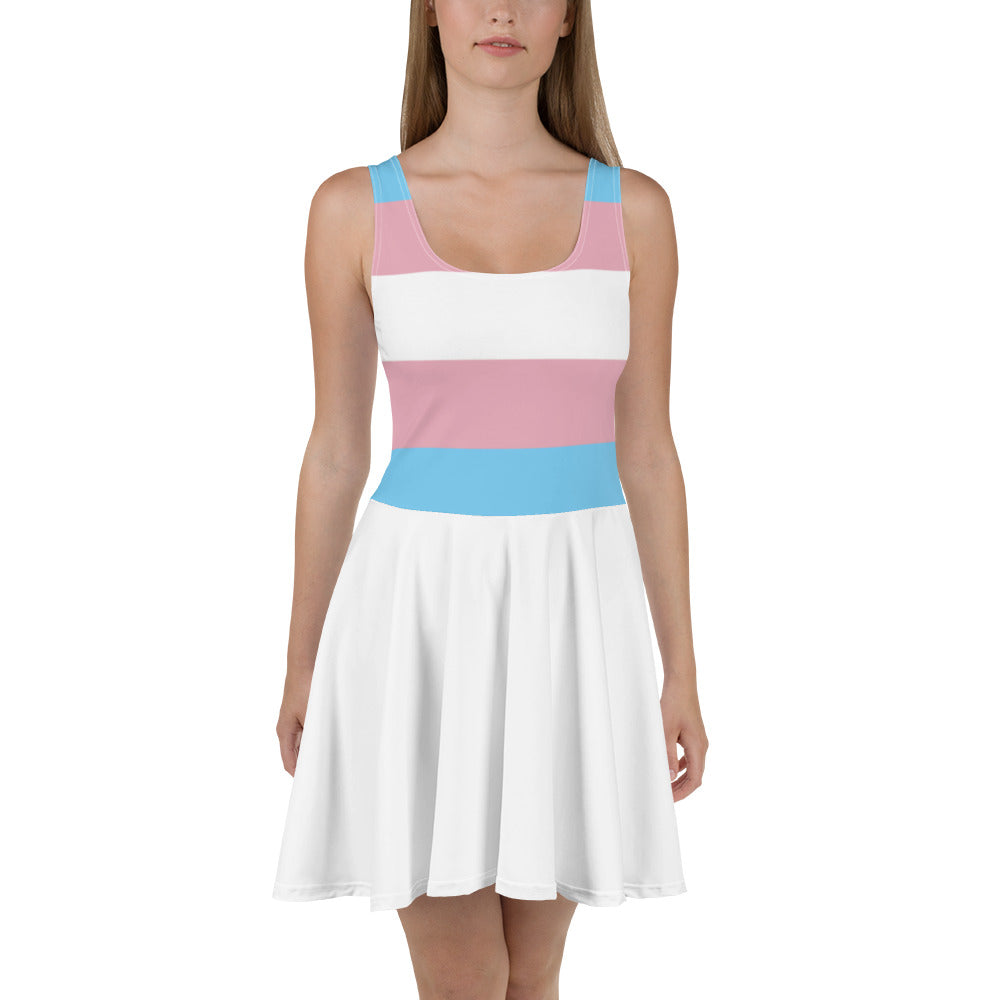 Transgender Pride Flag Dress