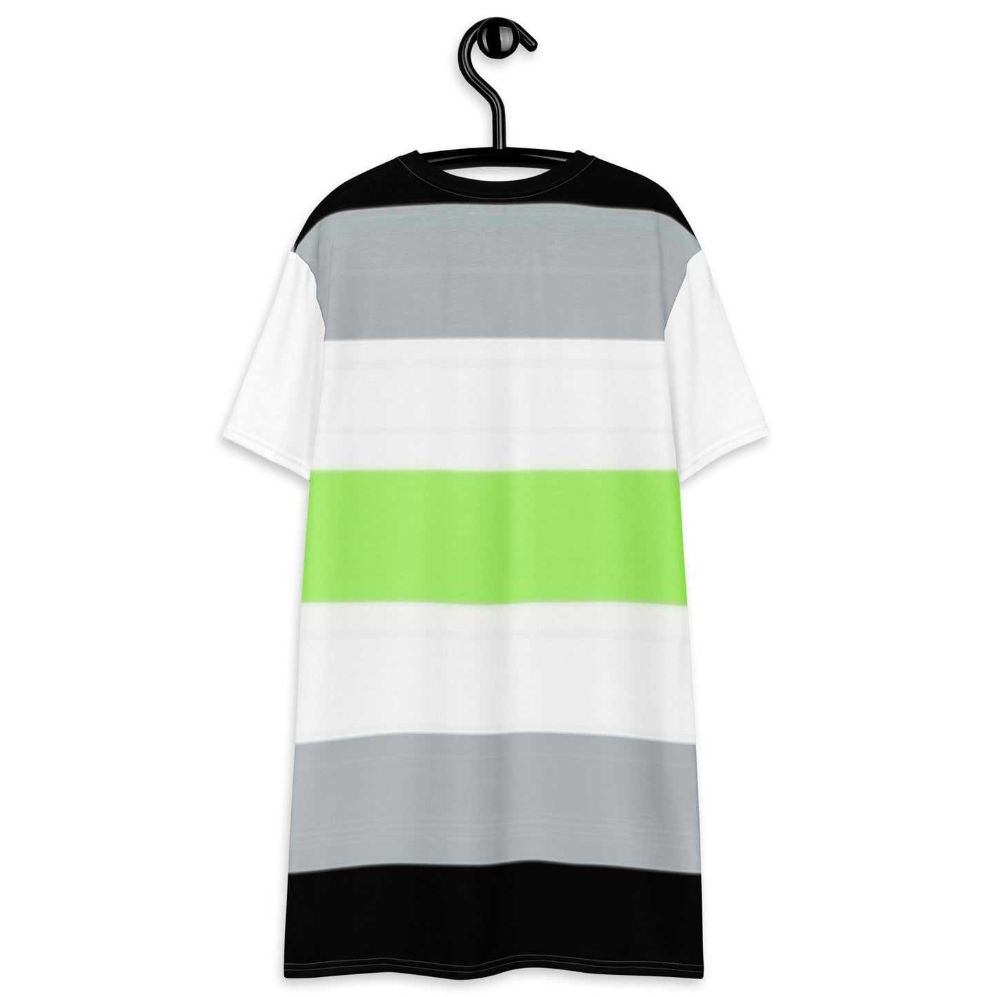 Agender Pride Flag T-Shirt Dress