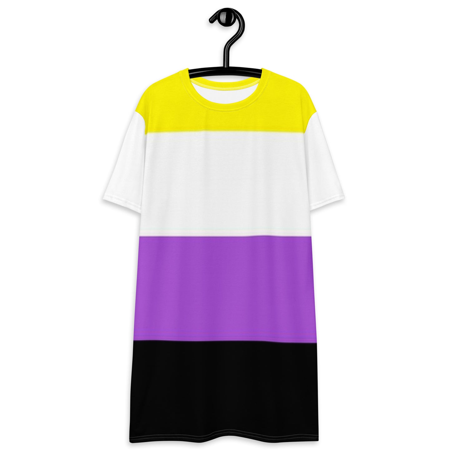 Non-Binary Pride Flag T-shirt Dress