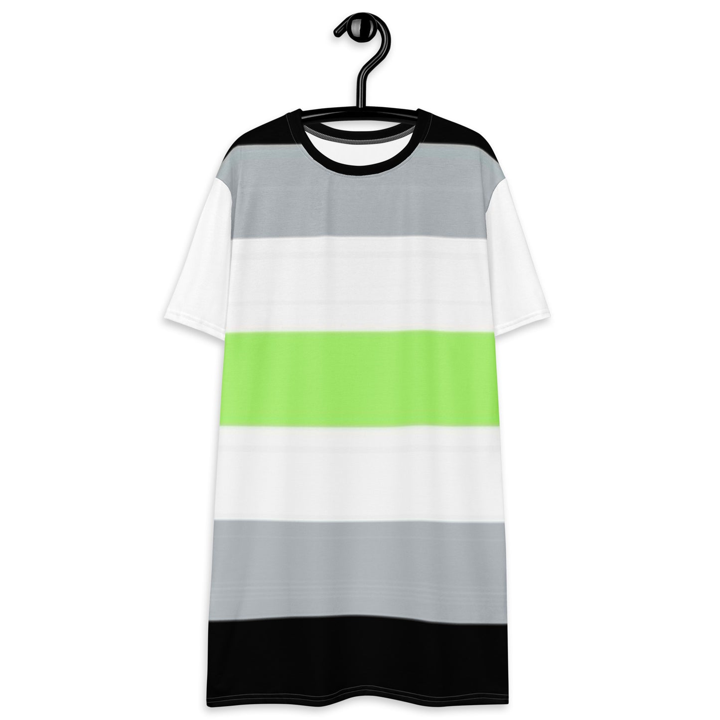 Agender Pride Flag T-Shirt Dress