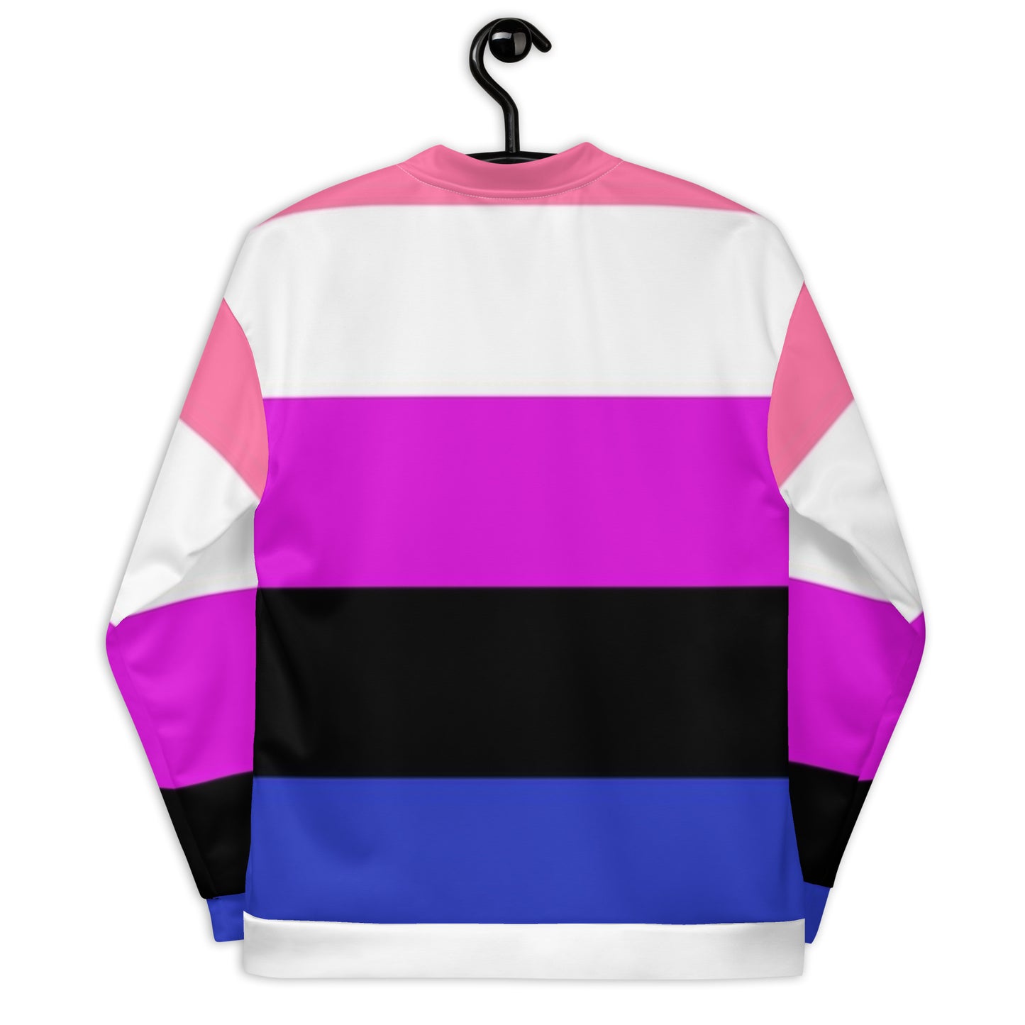 Genderfluid Pride Flag Bomber Jacket