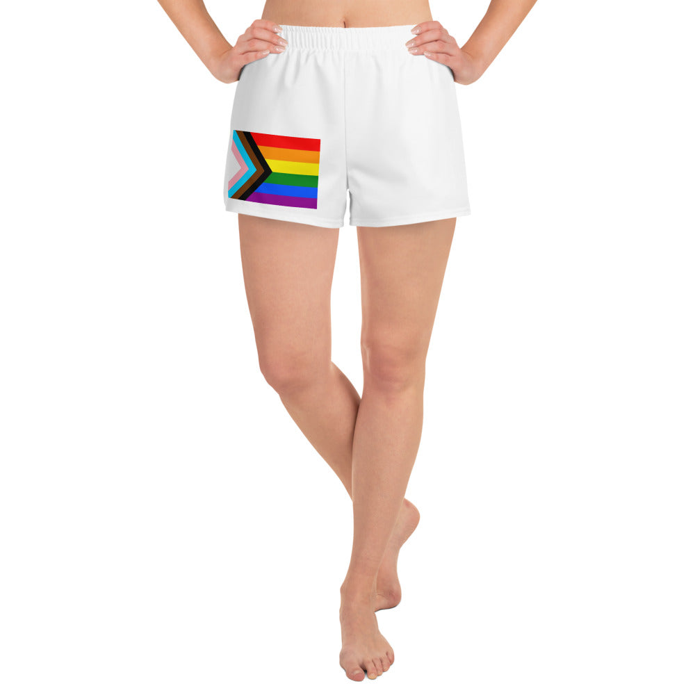 Progress Pride Flag Athletic Short Shorts