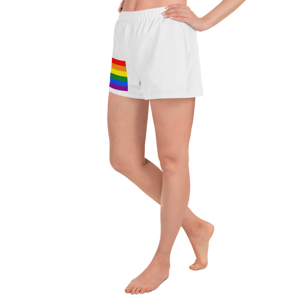 Progress Pride Flag Athletic Short Shorts