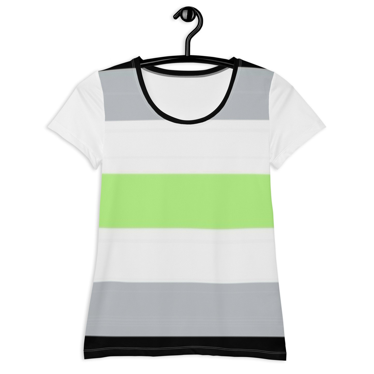 Agender Pride Flag Athletic T-Shirt