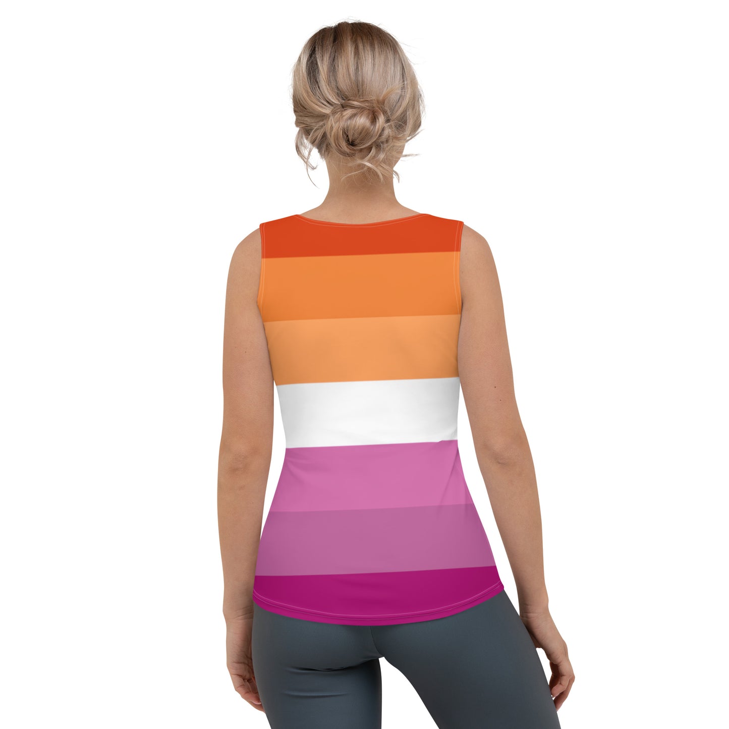 Lesbian Pride Flag Tank Top