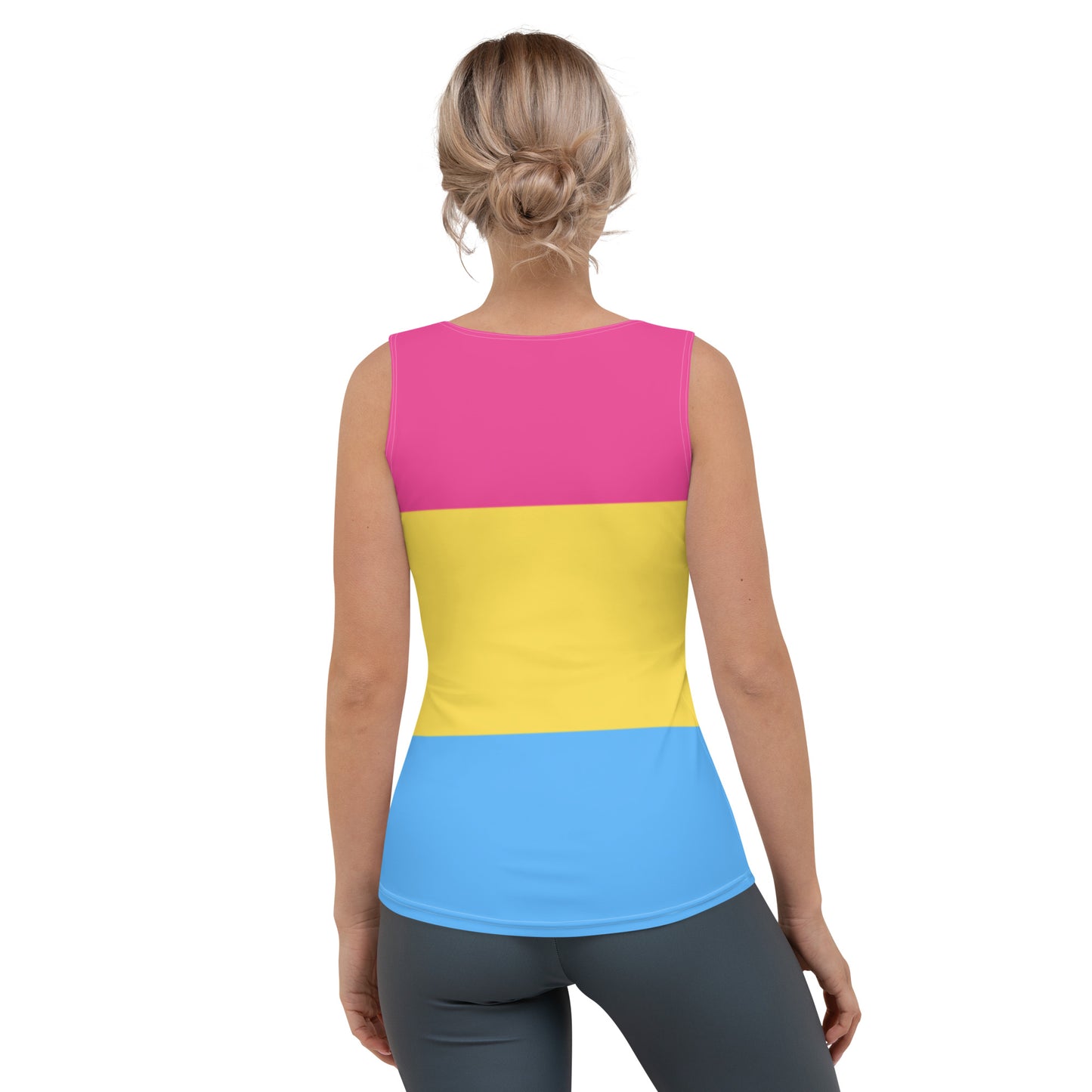 Pansexual Pride Flag Tank Top