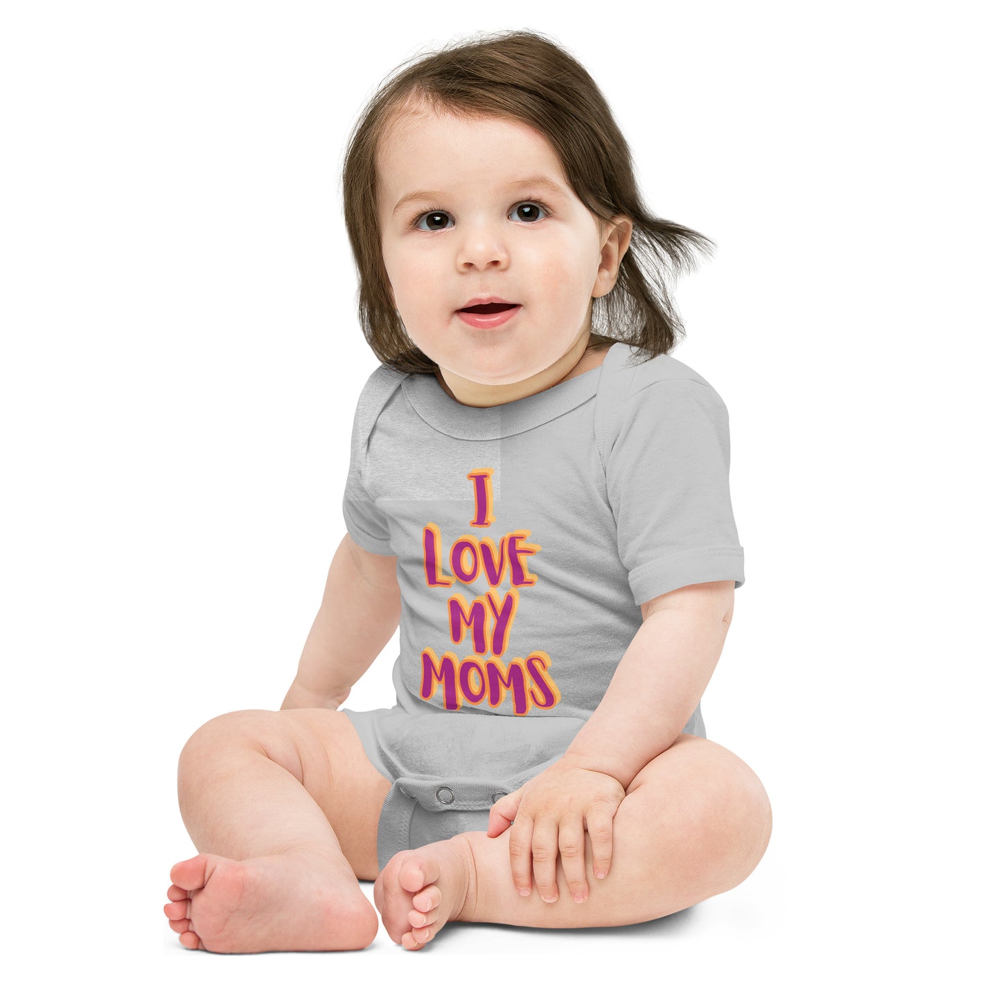 Lesbian Pride Baby Short Sleeve OnP piece