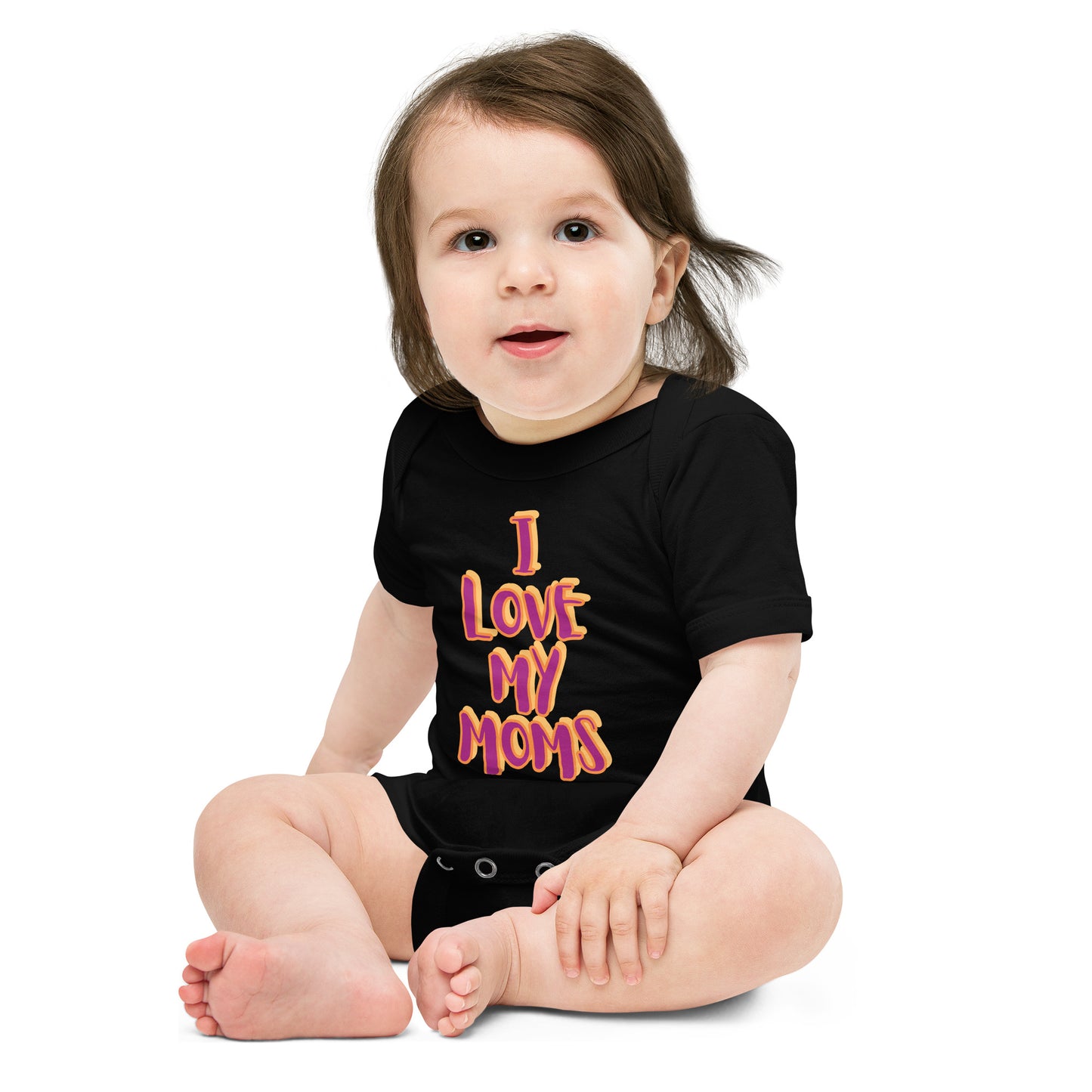 Lesbian Pride Baby Short Sleeve OnP piece