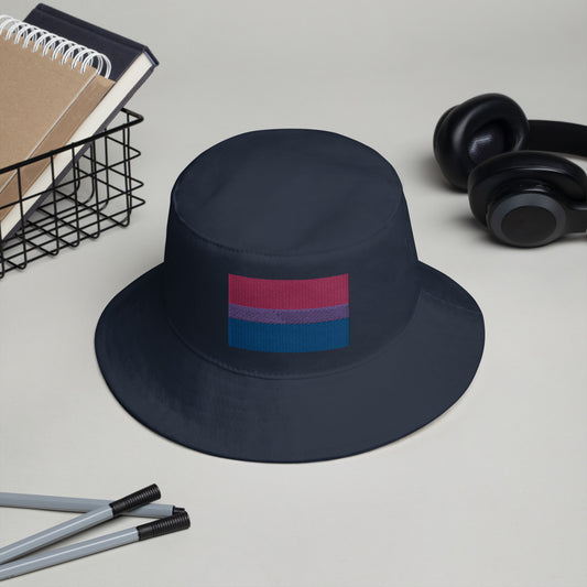 Bisexual Pride Flag Bucket Hat