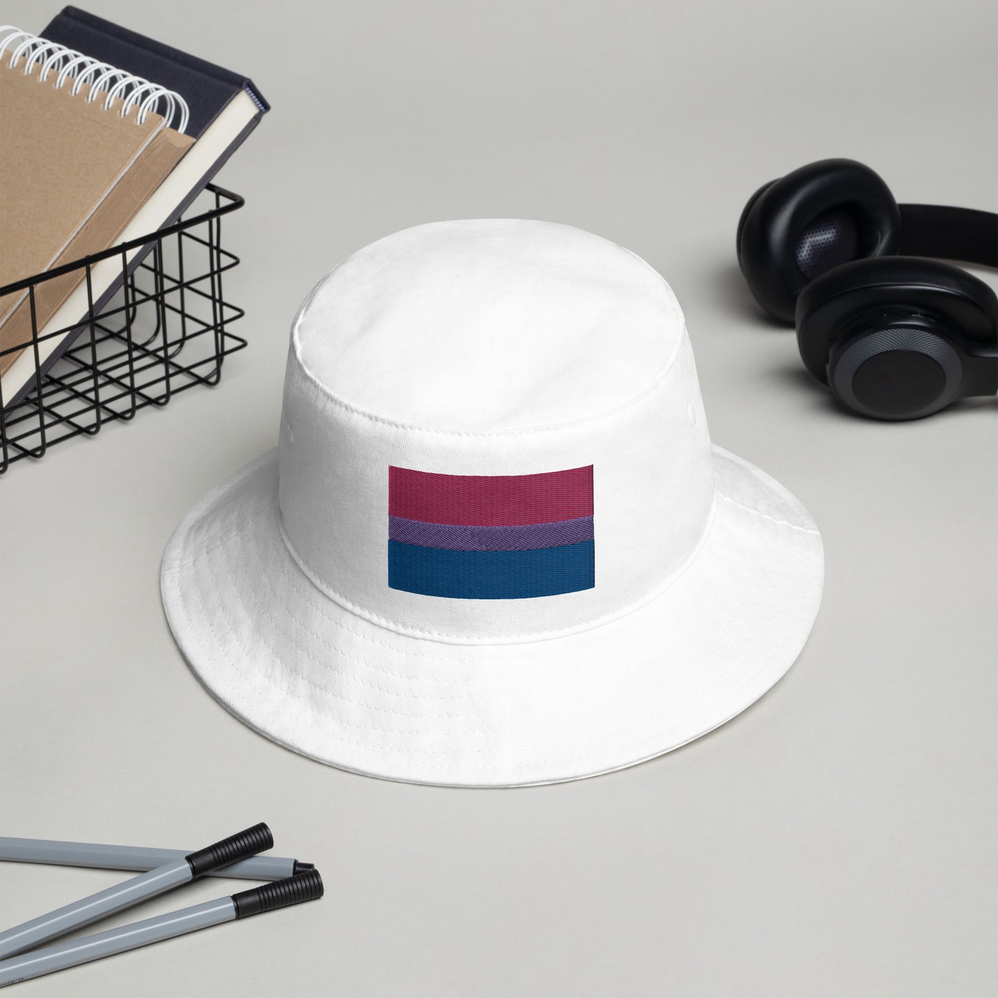 Bisexual Pride Flag Bucket Hat