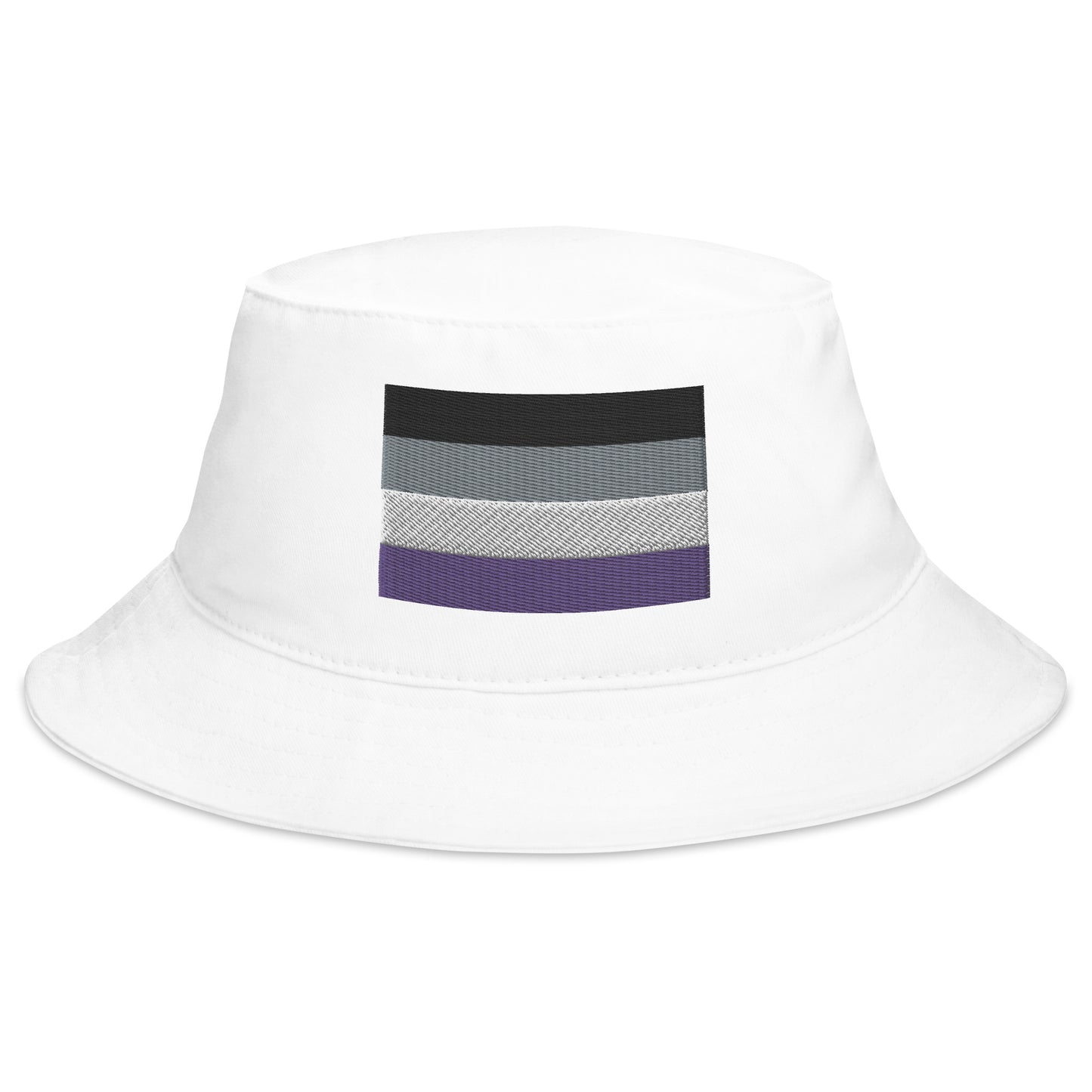 Asexual Pride Flag Bucket Hat