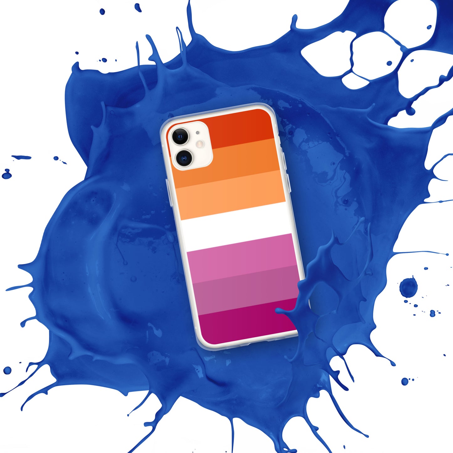 Lesbian Pride Flag iPhone Case