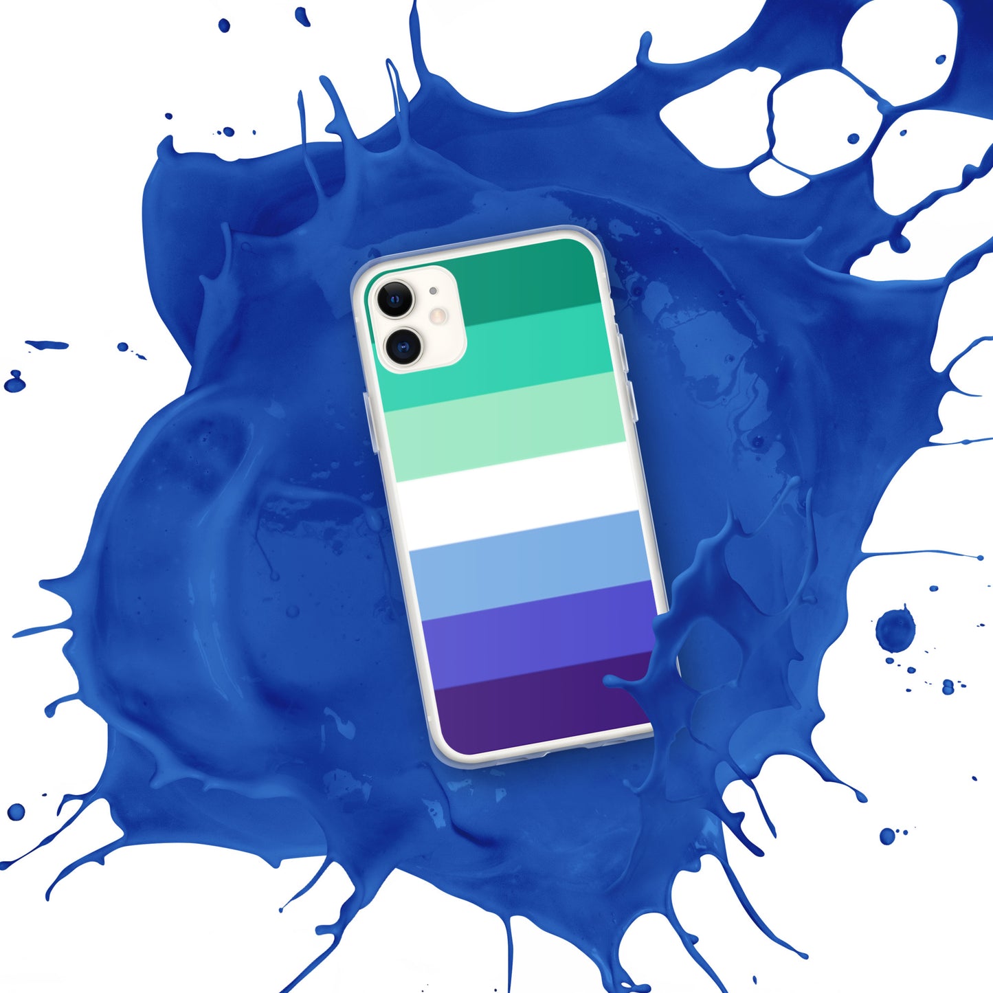 Gay Men's Pride Flag iPhone Case