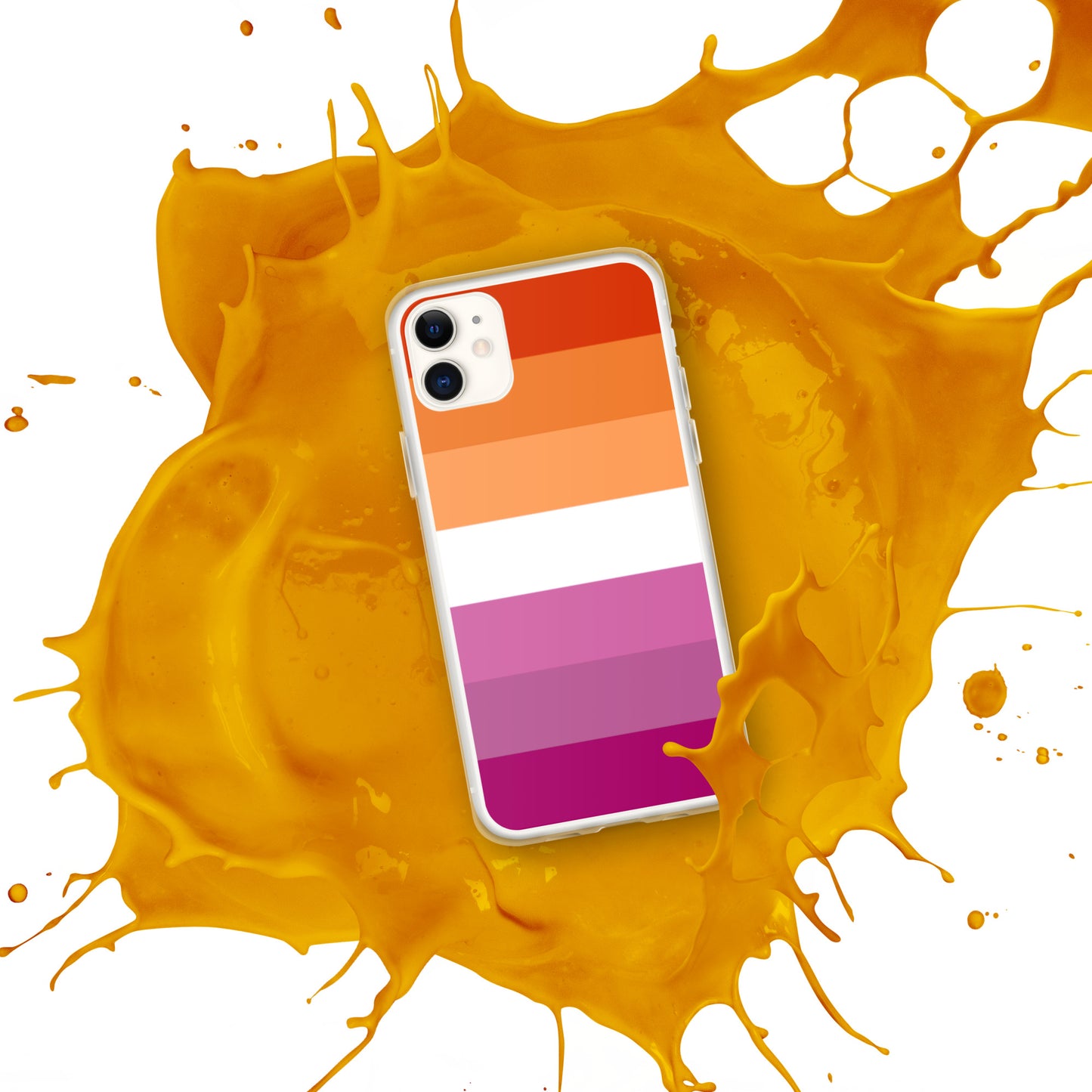 Lesbian Pride Flag iPhone Case