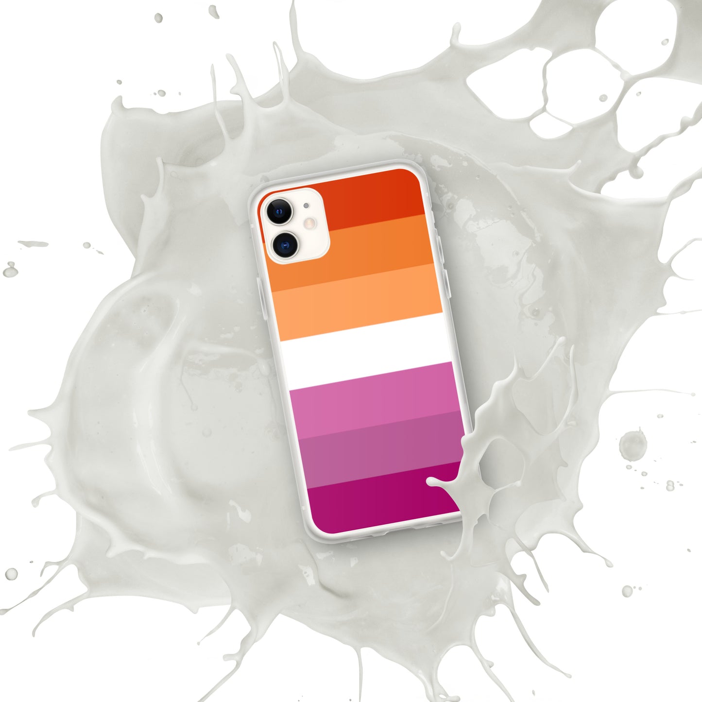 Lesbian Pride Flag iPhone Case