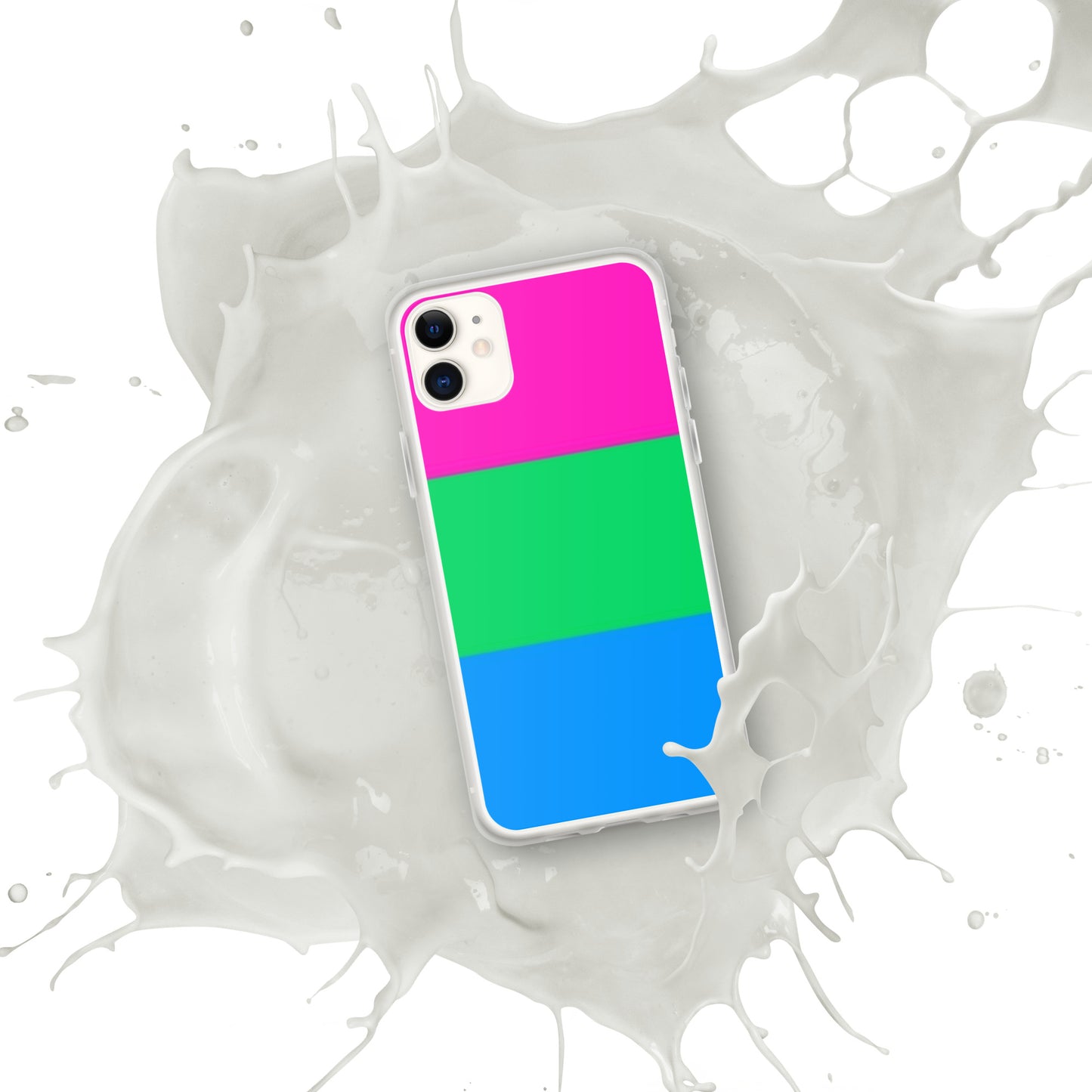 Polysexual Pride Flag iPhone Case