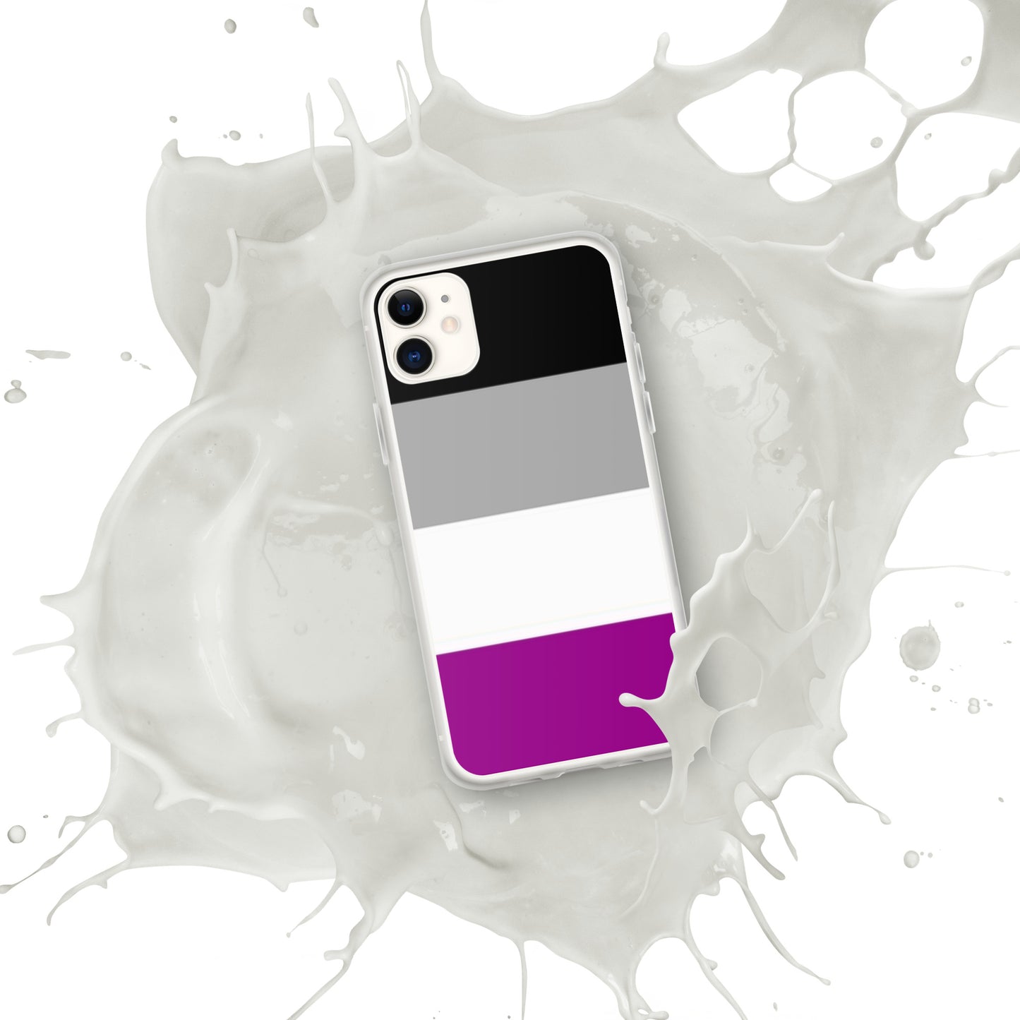 Asexual Pride Flag iPhone Case