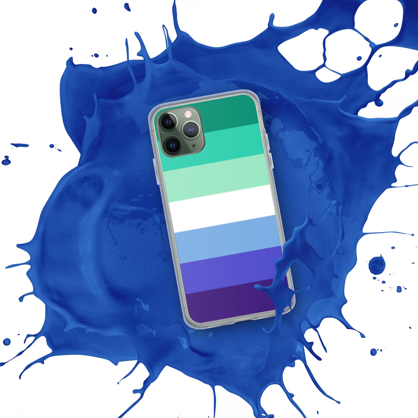 Gay Men's Pride Flag iPhone Case