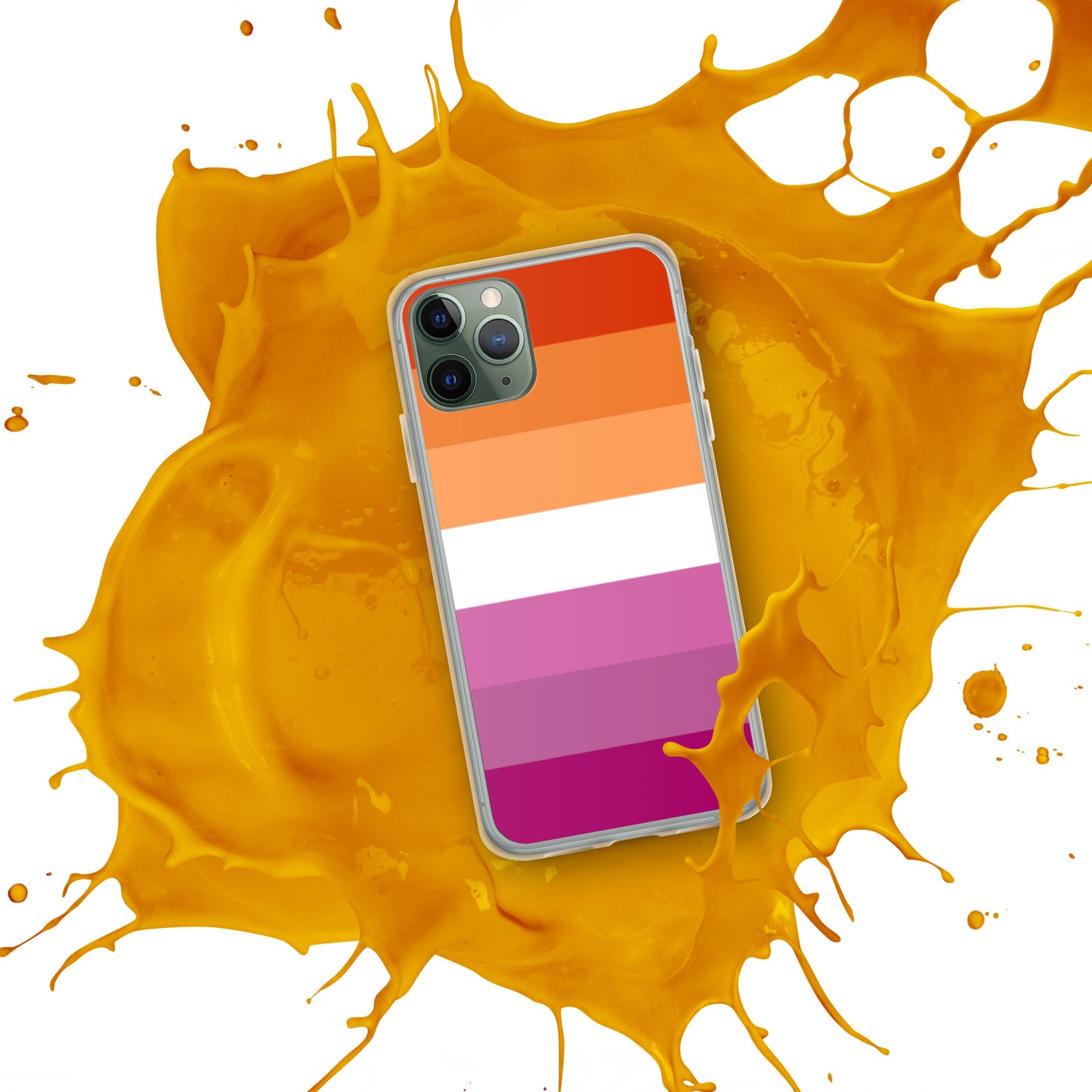 Lesbian Pride Flag iPhone Case