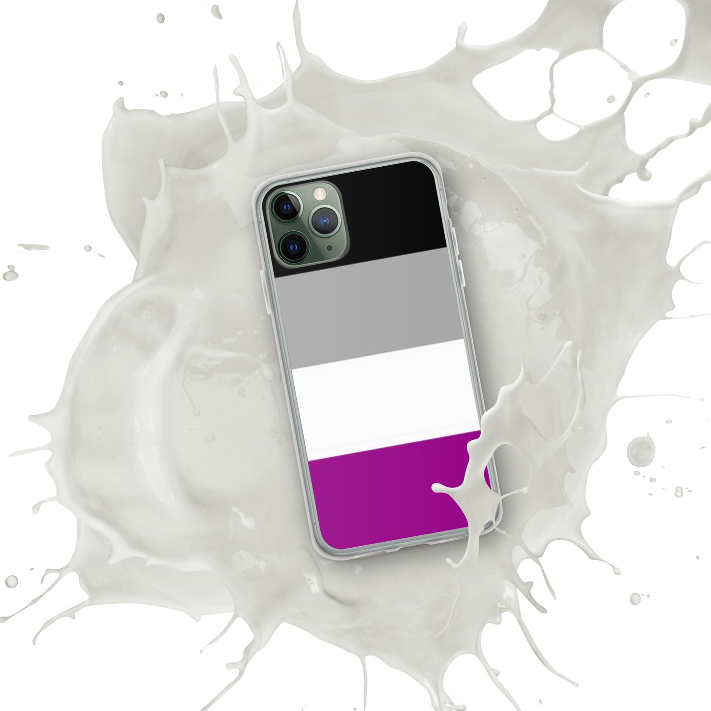 Asexual Pride Flag iPhone Case