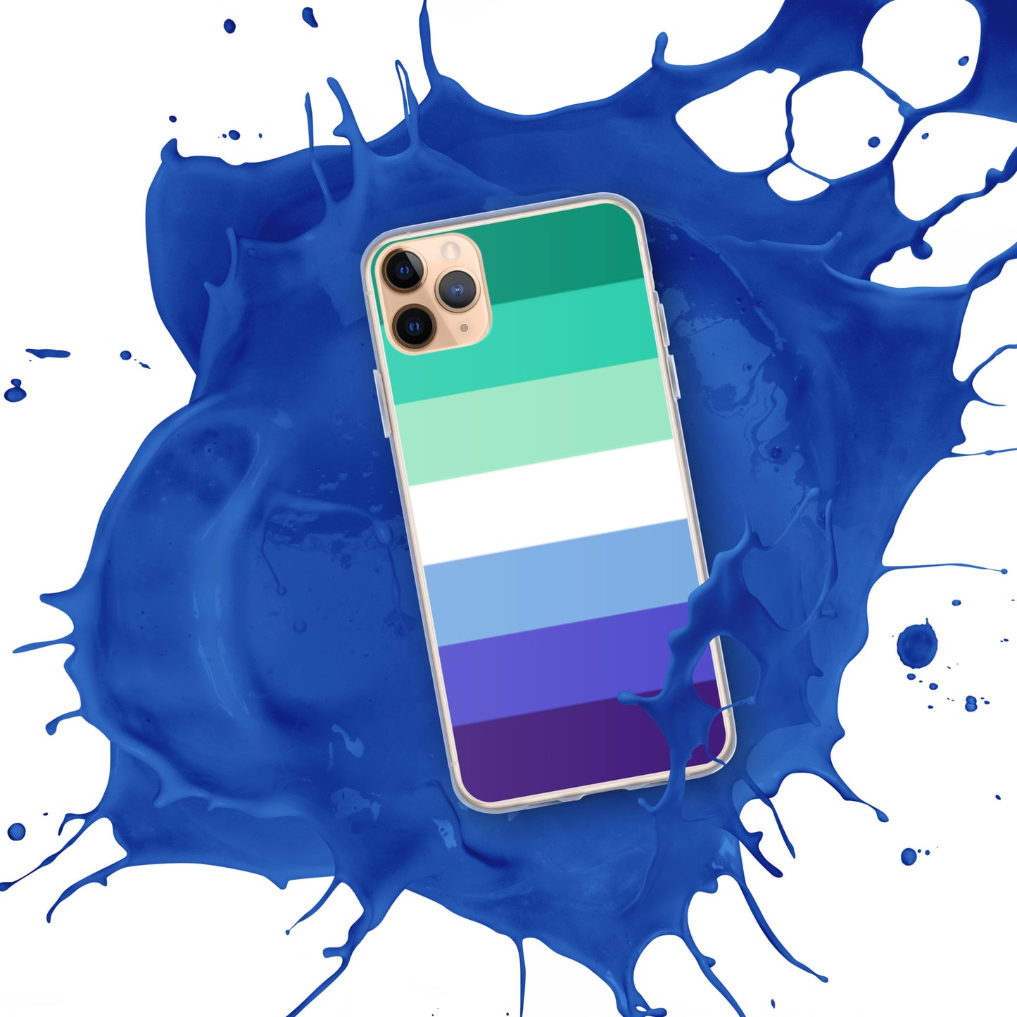 Gay Men's Pride Flag iPhone Case