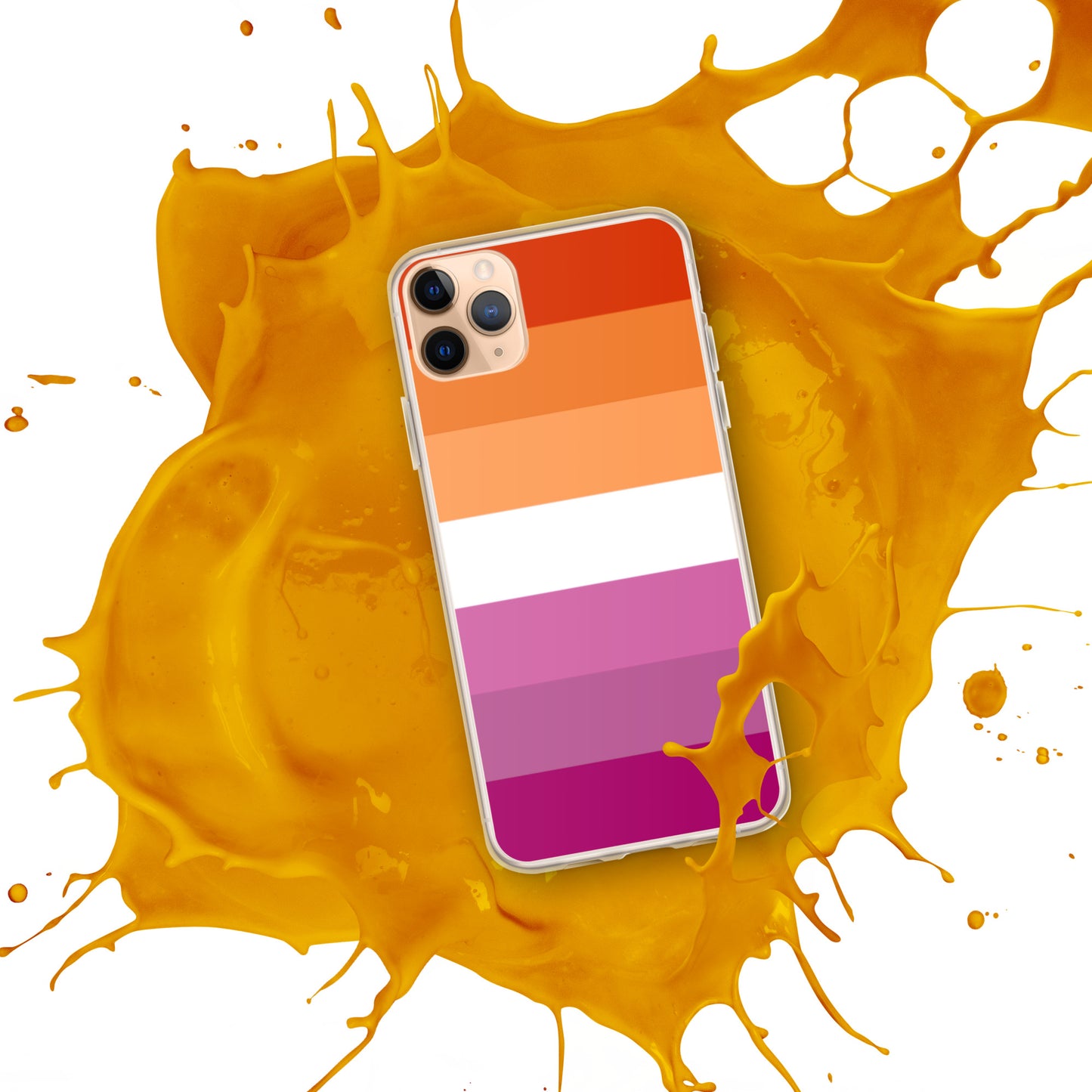 Lesbian Pride Flag iPhone Case